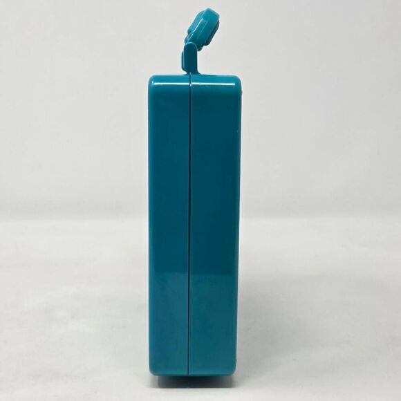 NINTENDO DS LITE GREEN TURQUOISE HARD CARRYING CASE W/ HANDLE - Picture 2 of 6